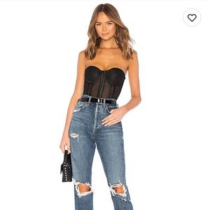 Superdown Jeanine Mesh Corset - NBW